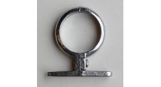 Chrome plated cast brass screw on clip